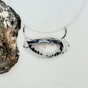 Náhrdelník s Peříčkovým achátem